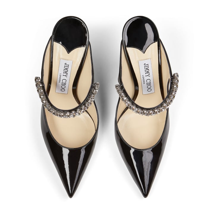 【JIMMY CHOO】Perla 70-Omna-Champagne ★関税送料込み MARLOW MOCCASIN | ブラックボックスカーフレザー・モカシン