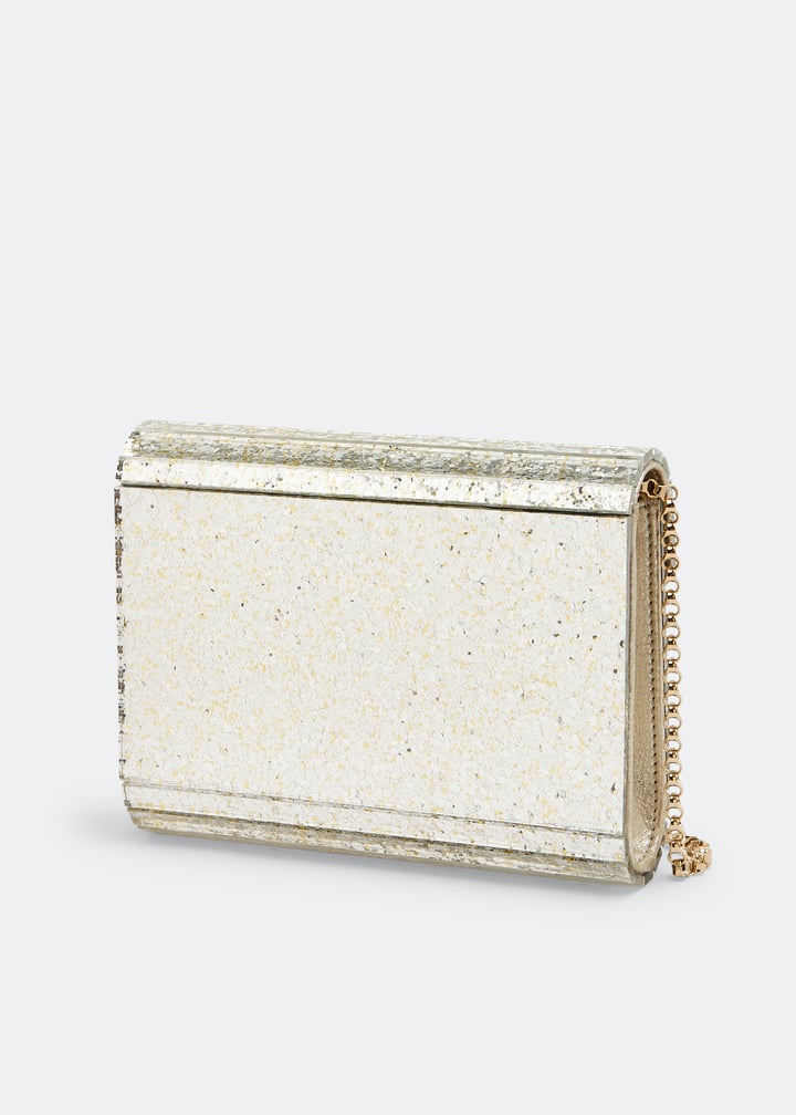 【国内発】JIMMY CHOO Candy グリッター クラッチバッグ 国内発】JIMMY CHOO Candy グリッター クラッチバッグ