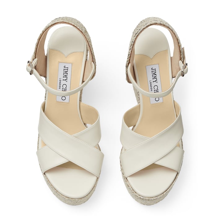 Jimmy Choo Dellena sandals for Women - White in KSA | Level Shoes