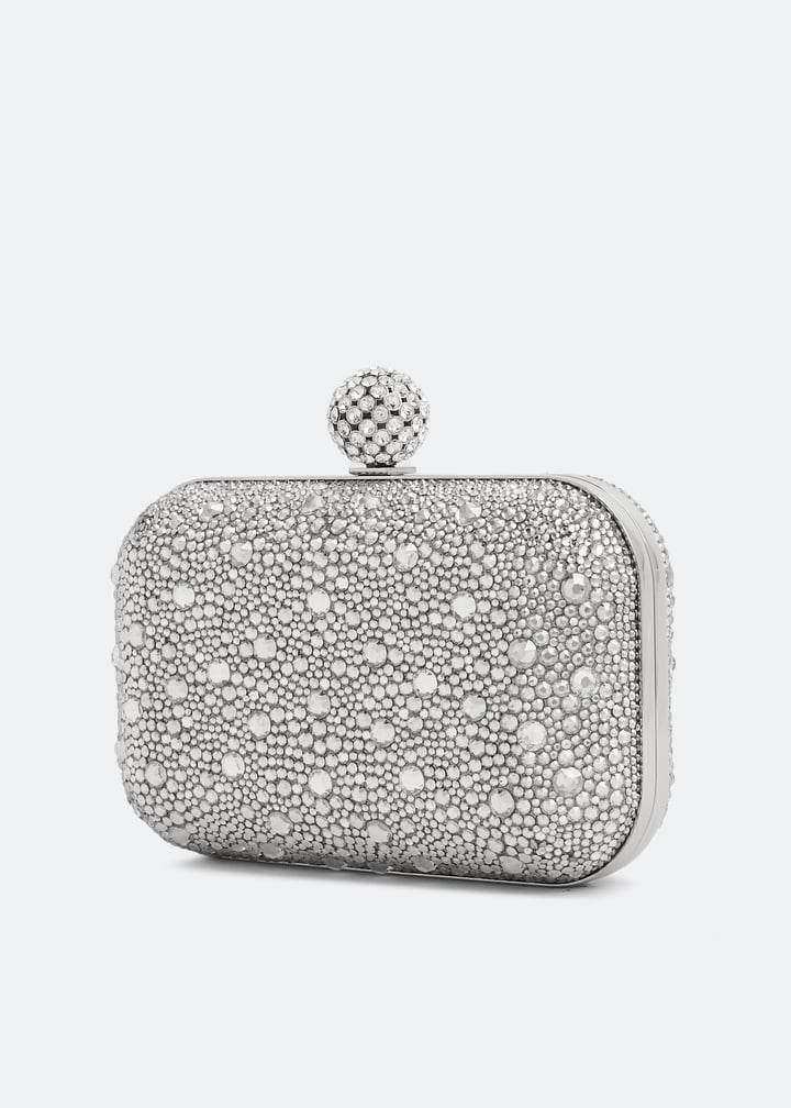 Jimmy Choo Cloud clutch for Women - Silver in UAE | Level Shoes