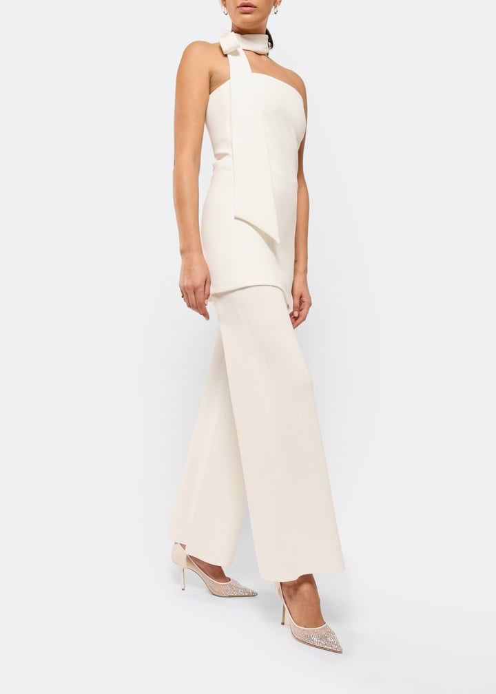 【Jimmy Choo】Love 85 クリスタルサテン パンプス Love 85 crystal-embellished mesh pumps in white - Jimmy Choo