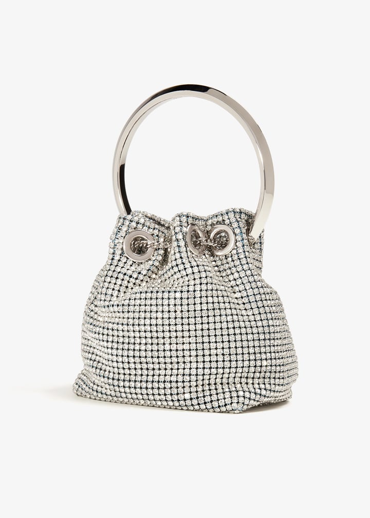 ★JIMMY CHOO★ MICRO BON BON ファー カゴバッグ【完売前に!】 ☆JIMMY CHOO☆ MICRO BON BON ファー カゴバッグ【完売前に!】
