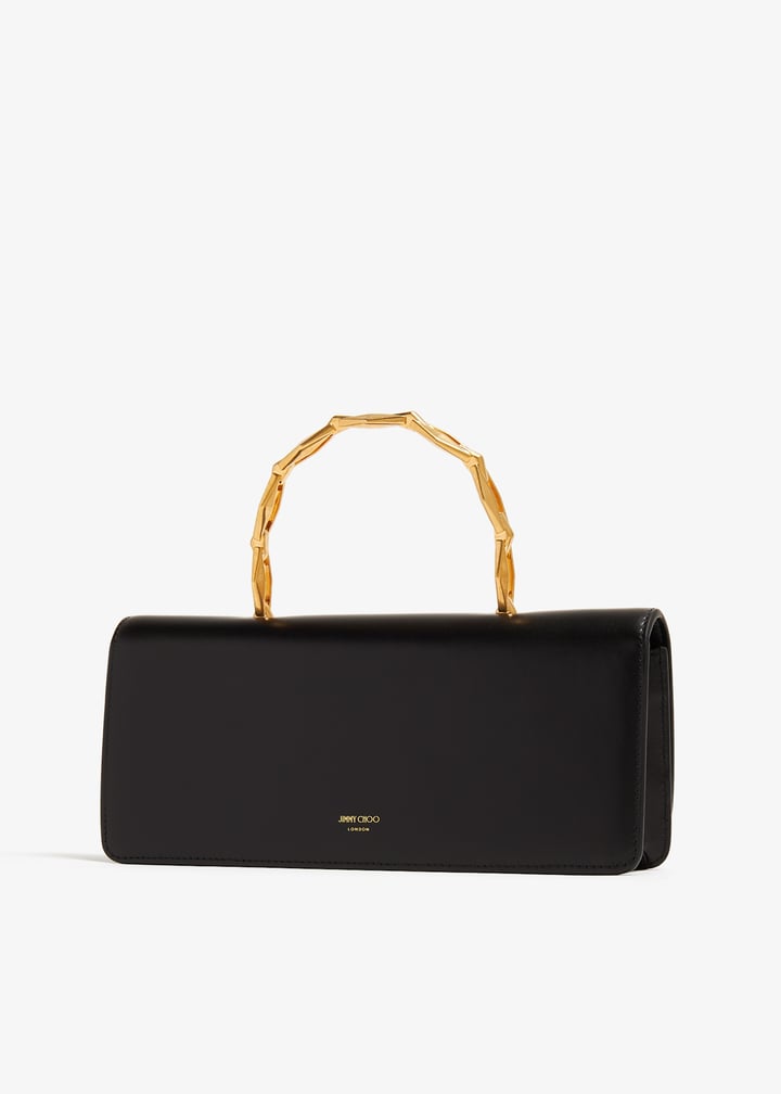 Jimmy Choo Diamond chain top-handle bag for Women - Black in