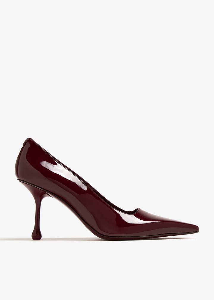 Jimmy Choo Ixia 80 pumps for Women - Burgundy in KSA | Level Shoes
