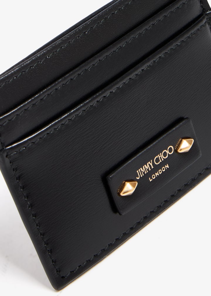 カードケース・名刺入れ JIMMY CHOO UMIKA QUILTED NAPPA CARD CASE Umika | Gold/Gold Nappa Leather SLG | JIMMY CHOO