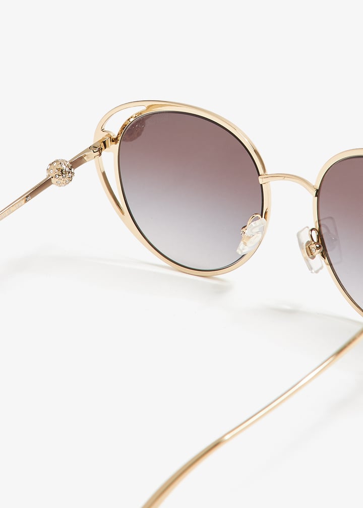 累積売上総額第１位！VIPセール★JIMMY CHOO★MAYSA 85MM Buy Jimmy Choo VELLA/S PY3 Sunglasses