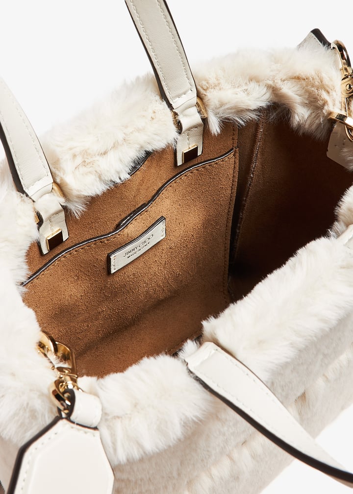 Jimmy Choo Lenny N/S medium tote bag for Women - White in