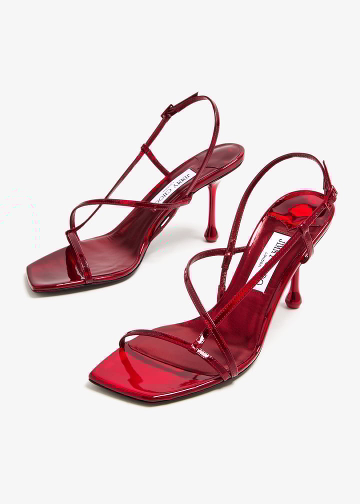 Jimmy Choo Etana 80 sandals for Women - Red in UAE | Level Shoes