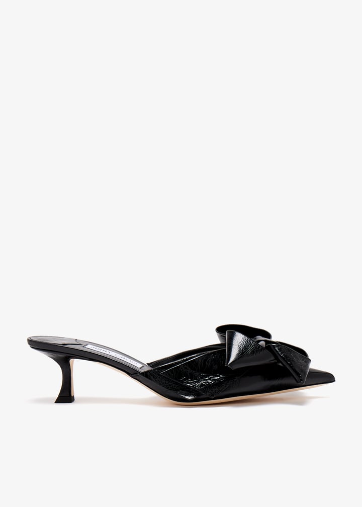Jimmy Choo Staz 50 mules for Women - Black in Qatar | Level