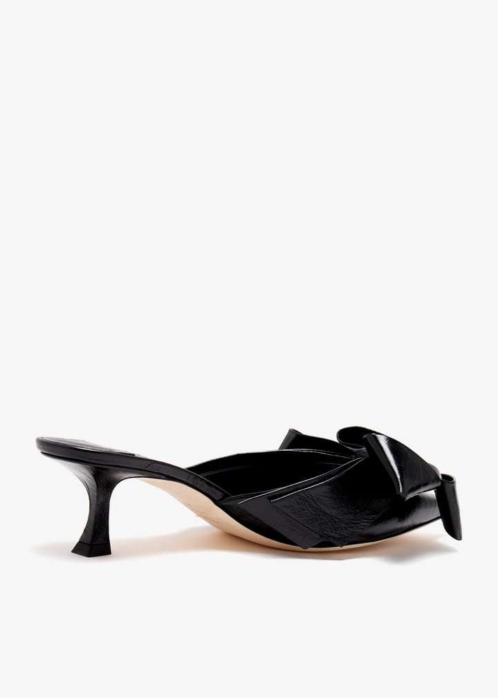 Jimmy Choo Staz 50 mules for Women - Black in Qatar | Level