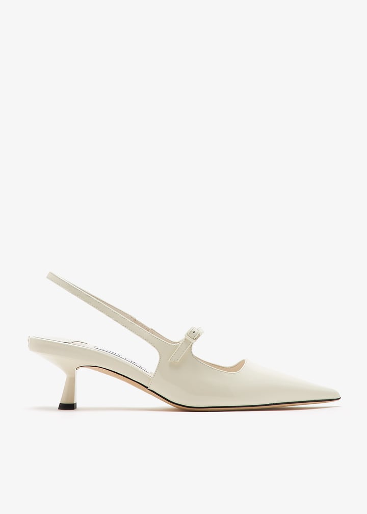 【関税込み】jimmy choo DIDI' SLINGBACK Jimmy Choo Didi 45 slingback pumps for Women - Cream in
