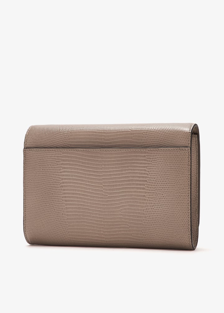 Jimmy Choo Avenue clutch for Women - Taupe in UAE | Level Shoes