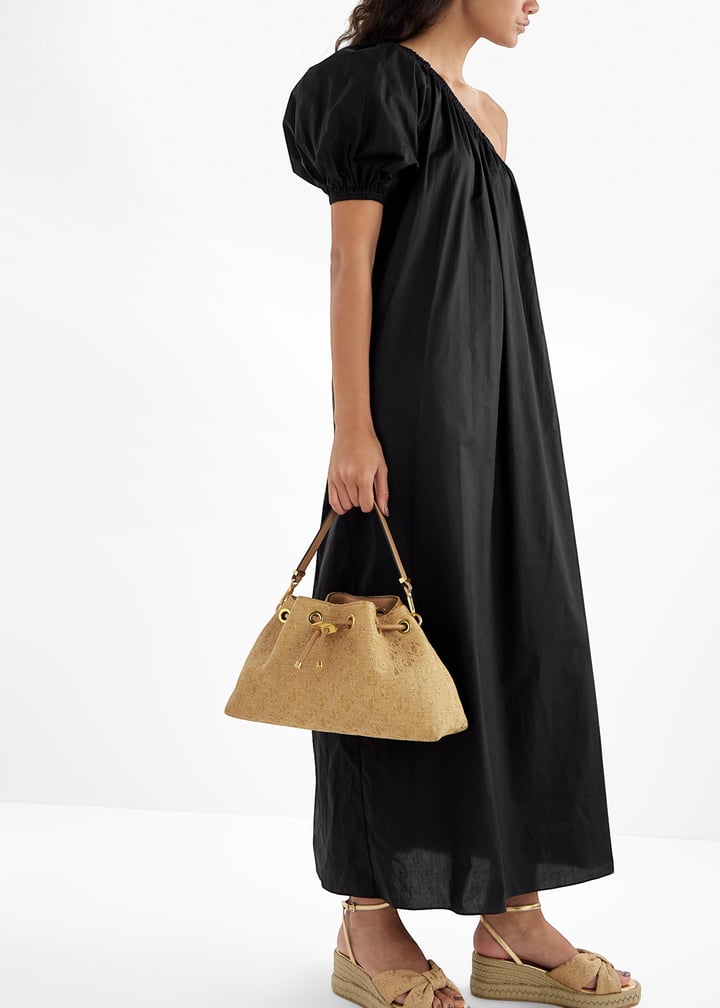 Jimmy Choo Cinch M bag for Women - Beige in UAE | Level Shoes Jimmy Choo Cinch M bag for Women - Beige in UAE | Level Shoes