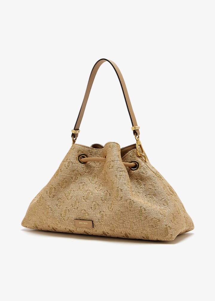 Jimmy Choo Cinch M bag for Women - Beige in UAE | Level Shoes