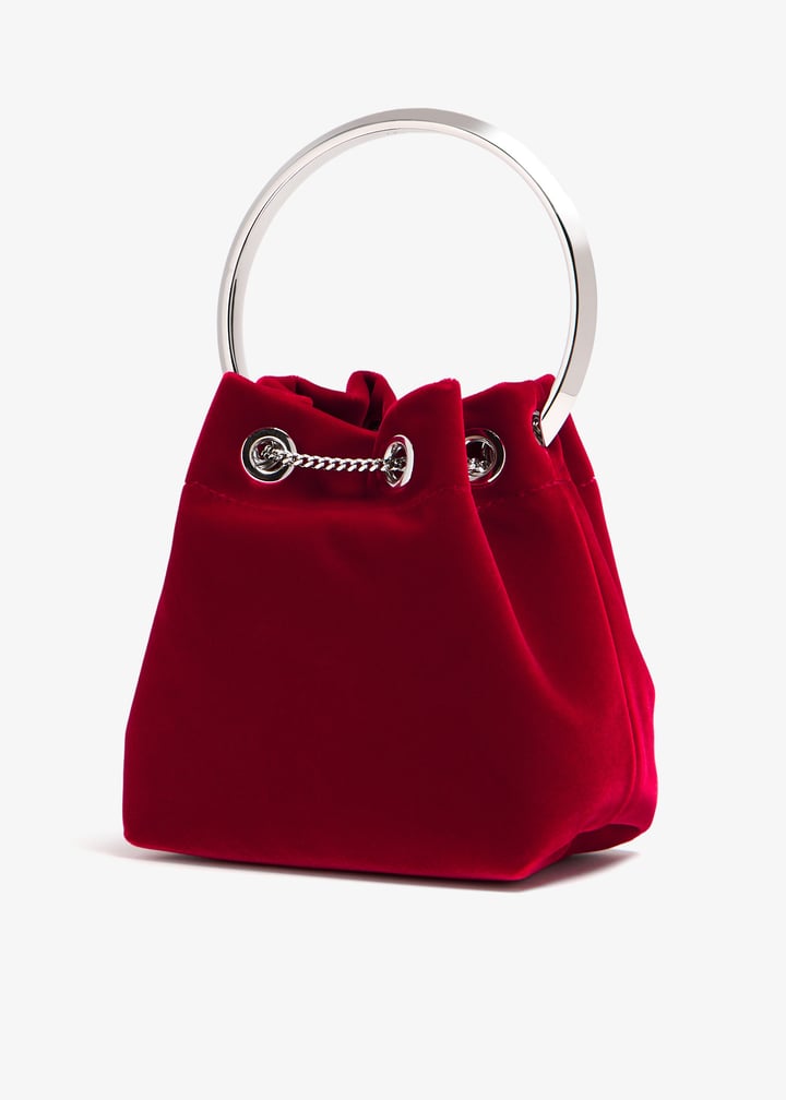 Jimmy Choo Bon bon bucket bag for Women - Red in UAE | Level