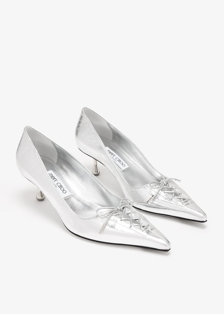 Jimmy Choo Scarlett 50 pumps for Women - Silver in UAE