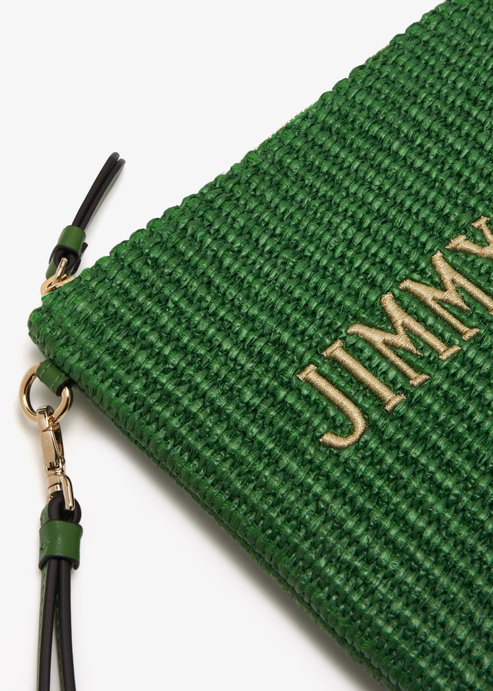 JIMMY CHOO SWEETIEGACAQUAGREEN 関税送料込 Jimmy Choo Sweetie Clutch Bag | Blue | FARFETCH