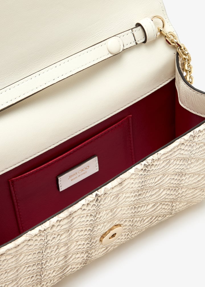 JIMMY CHOO エミ クラッチハック J000170332 Jimmy Choo Curve clutch for Women - Animal Printed in UAE