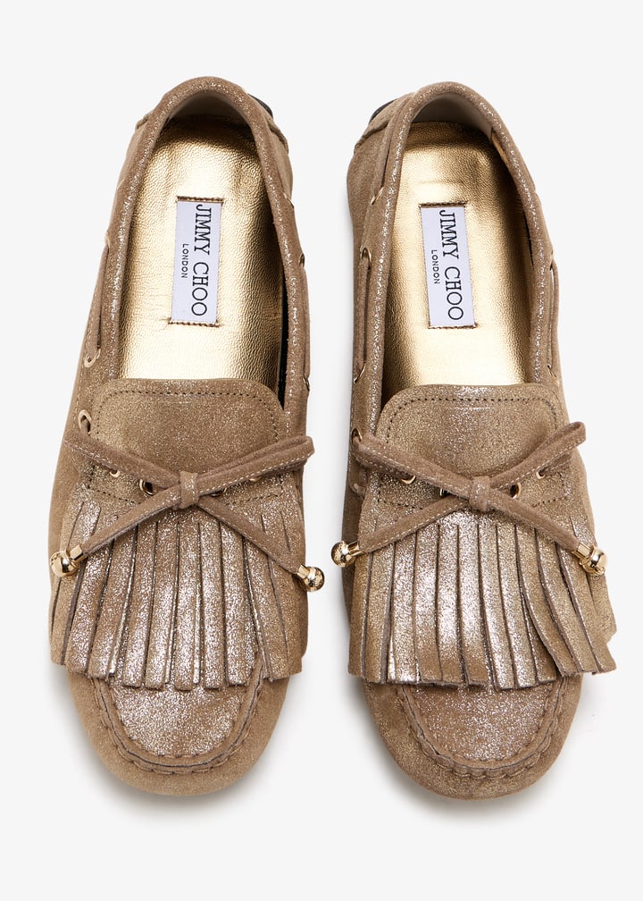 Jimmy Choo Manon loafers for Women - Gold in USA | Level Shoes