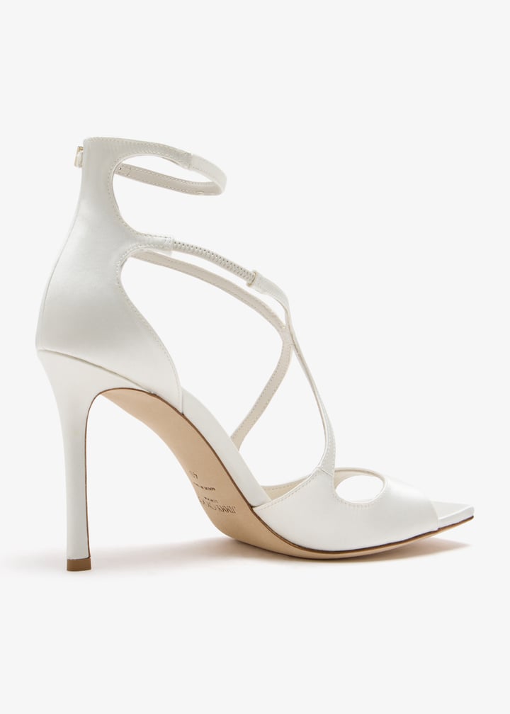 Jimmy Choo Azia 95 sandals for Women - White in KSA | Level Shoes