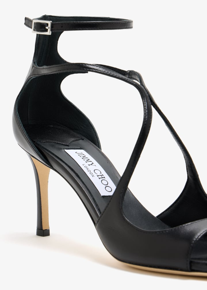 Jimmy Choo Azia 75 sandals for Women - Black in UAE | Level Shoes