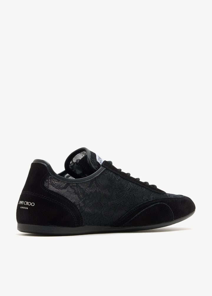 Jimmy Choo Sunny sneakers for Women - Black in USA | Level Shoes