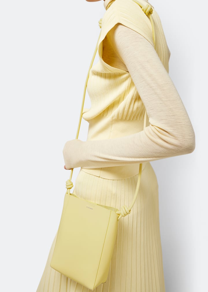◇Jil Sander◇ Small utility cross bag olive yellow pearl J4 Jil Sander – Utility Crossbody Small Olive Yellow/Pearl