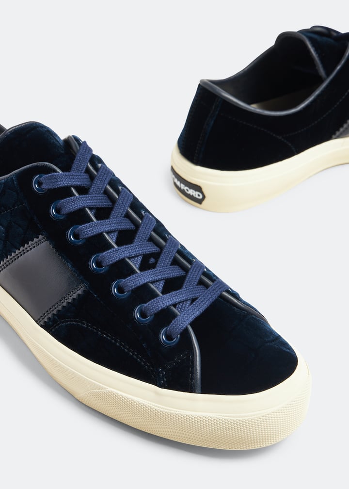 Tom Ford Cambridge sneakers for Men - Blue in KSA | Level Shoes