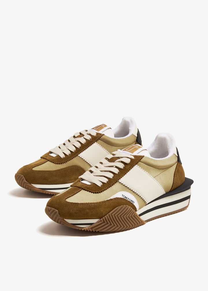 Tom Ford James sneakers for Men - Beige in UAE | Level Shoes