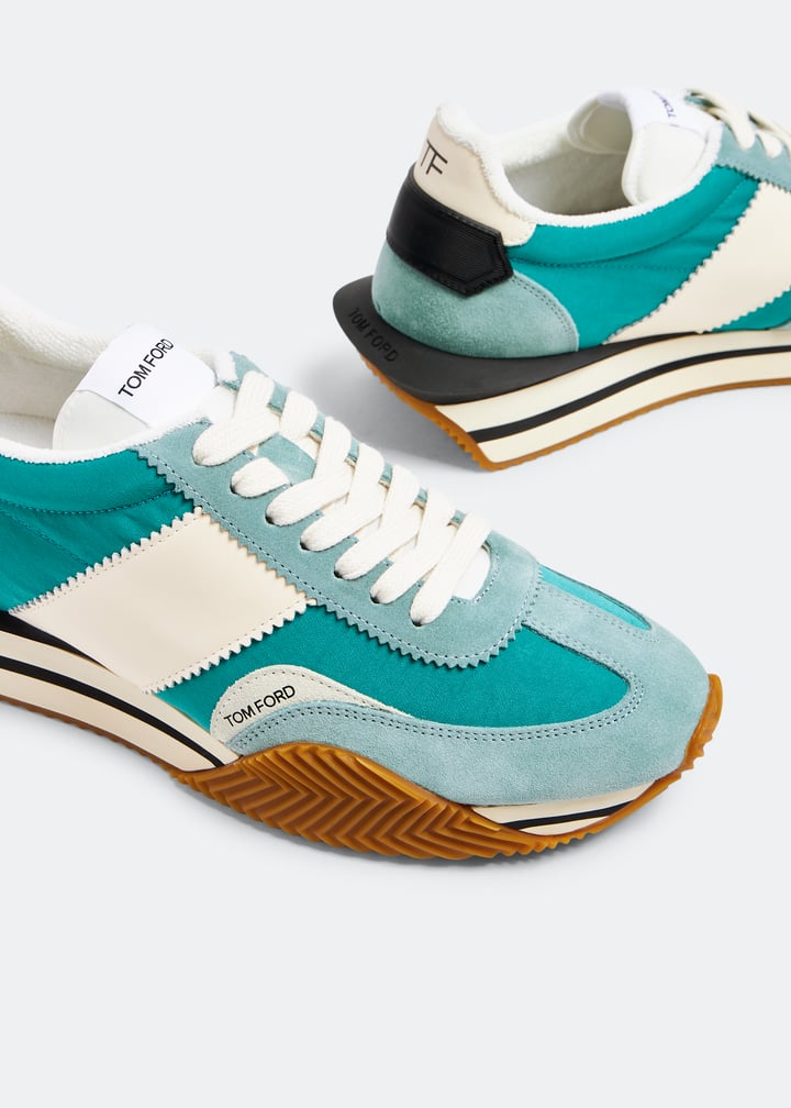 TOMFORD｜SNEAKERS (J1292 LCL134N 5B015) SUEDE TECHNICAL FABRIC JAMES SNEAKER | Tom Ford Fashion