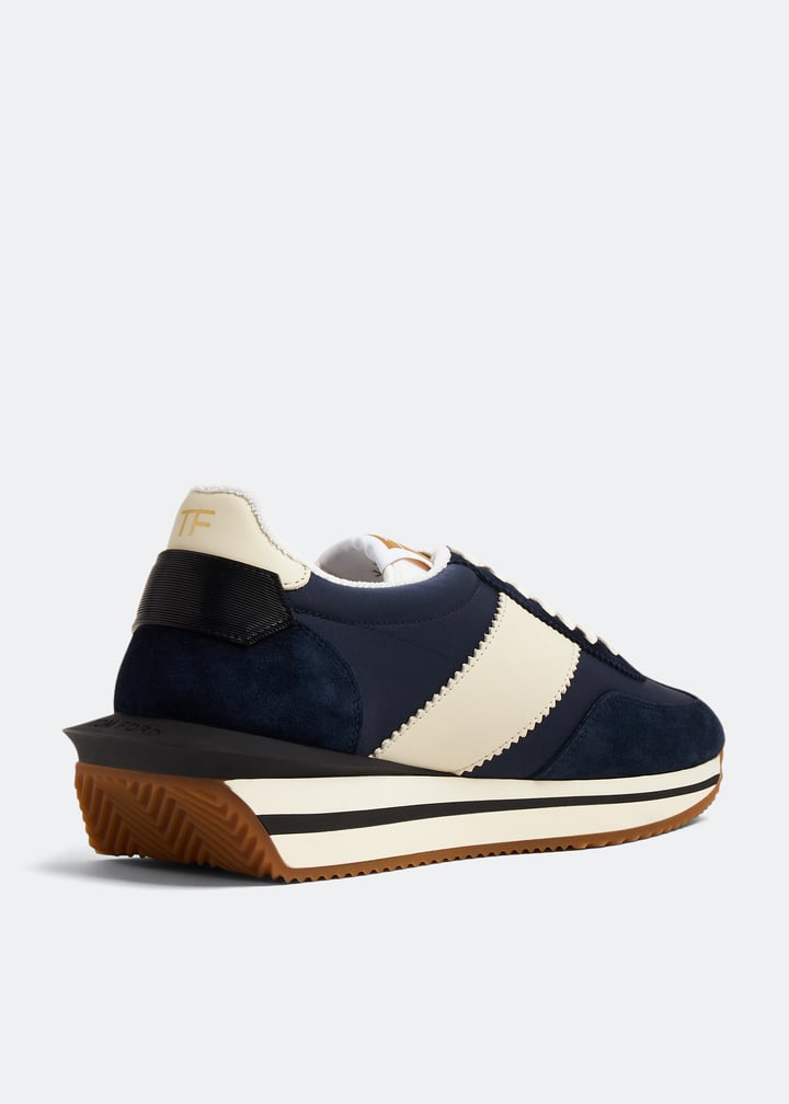 TOMFORD｜SNEAKERS (J1292 LCL134N 5L003) SUEDE TECHNICAL FABRIC JAMES SNEAKER | Tom Ford Fashion