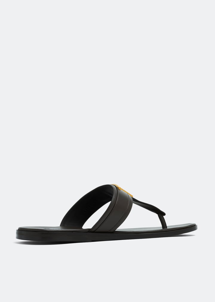 Tom Ford Brighton sandals for Men - Brown in UAE | Level Shoes
