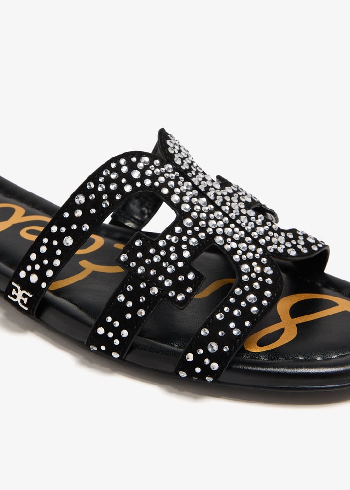 Sam Edelman Bay Gem sandals for Women Black in Bahrain Level Shoes