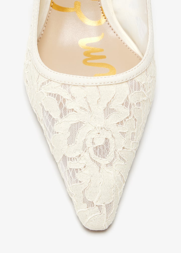 Sam Edelman Bianka slingback pumps for Women - Cream in UAE