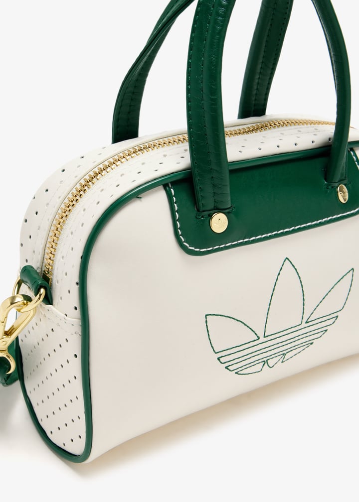 ★adidas★ llic Mini Bowling Bag Silver JD1337 New Adidas Original METALIC MINI BOWLING BAG JD1337 SILVER