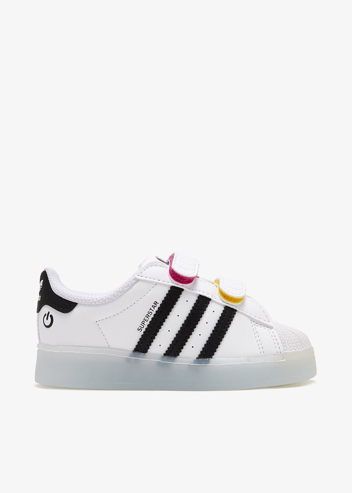 adidas Superstar LED lights sneakers for Kids Unisex White in