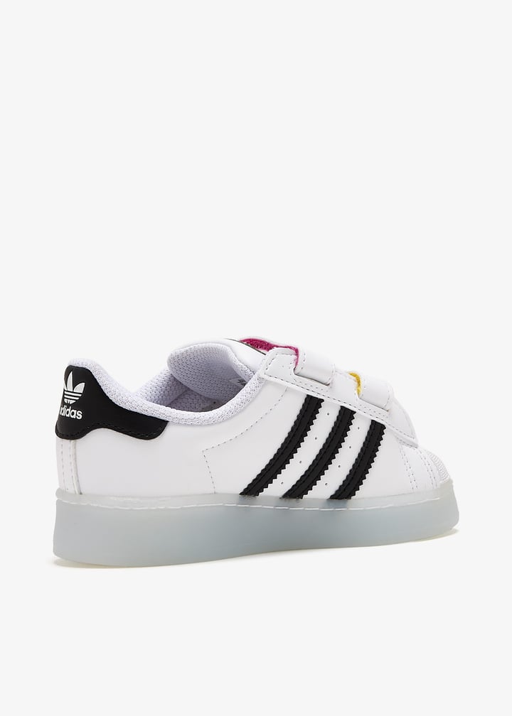 adidas Superstar LED lights sneakers for Kids Unisex White in