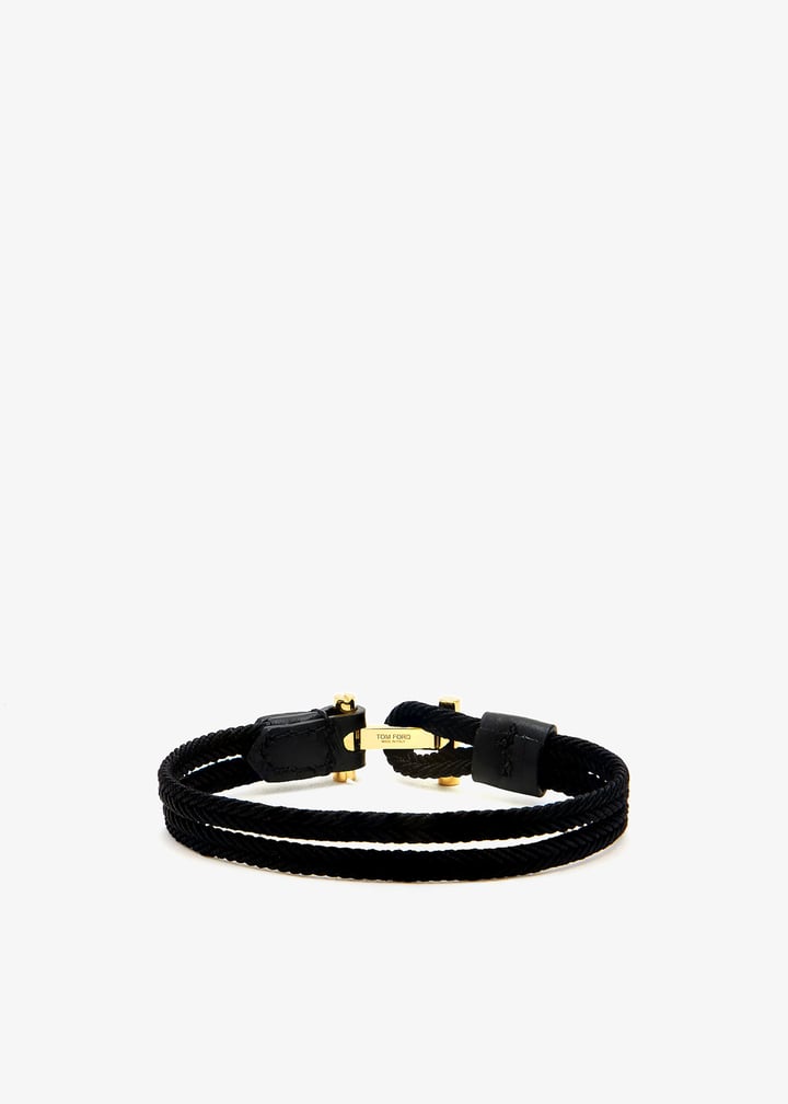 Tom Ford T-Lock bracelet for Men - Black in UAE | Level Shoes
