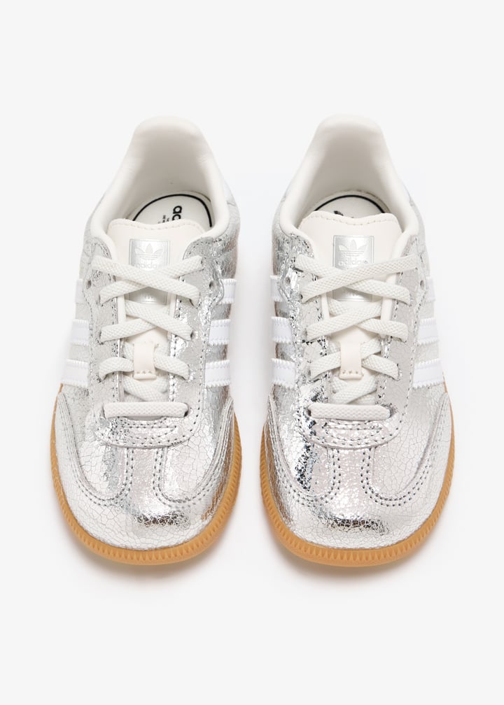adidas Samba OG シルバー 26.5 adidas SAMBA OG W SILVER METALLIC/FOOT WEAR WHITE/CORE WHITE