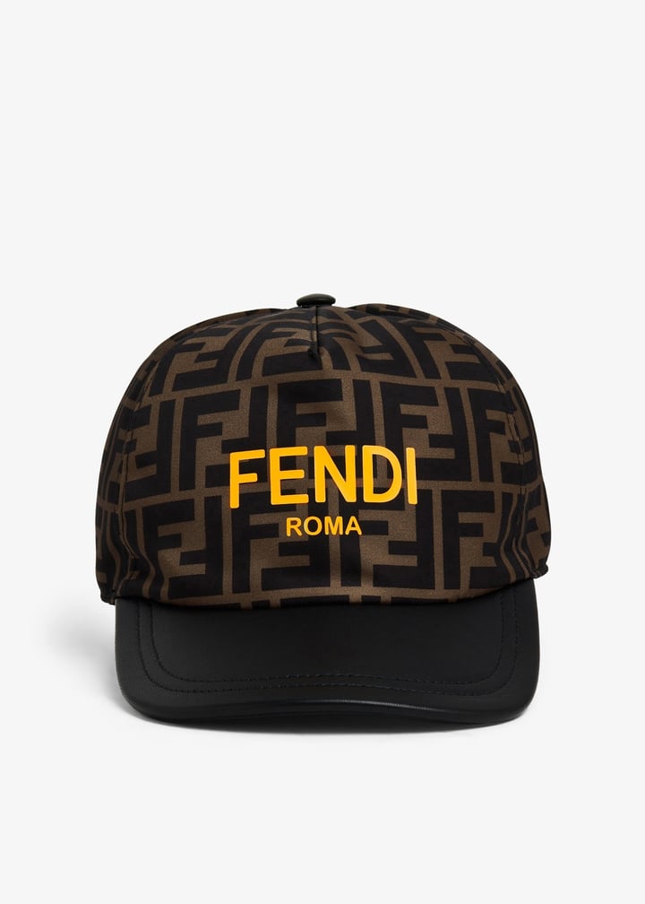 FENDI Junior FF cap for Kids Unisex - Brown in UAE | Level Shoes