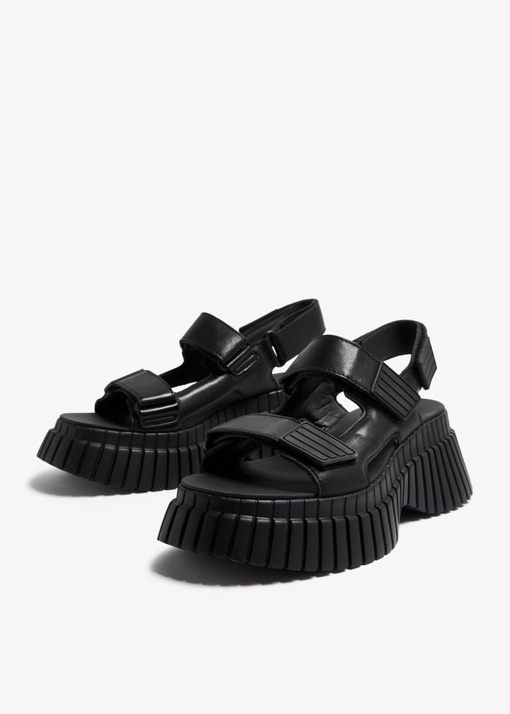 ◆CAMPER◆ BCN K201511005 Camper BCN sandals for Women - Black in USA | Level Shoes