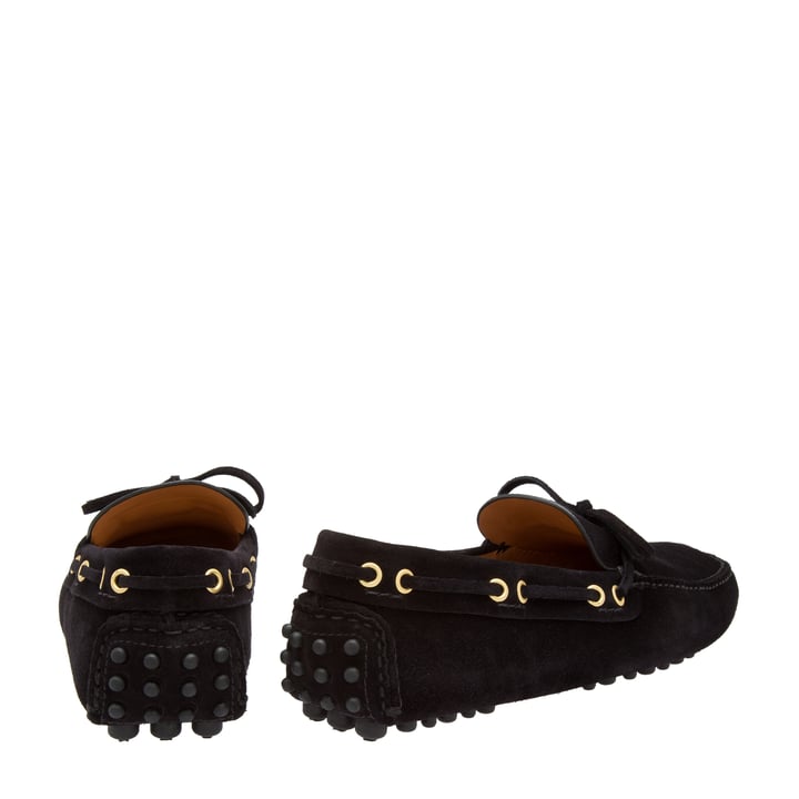 Car Shoe Suede driving shoes for Men Black in KSA Level Shoes