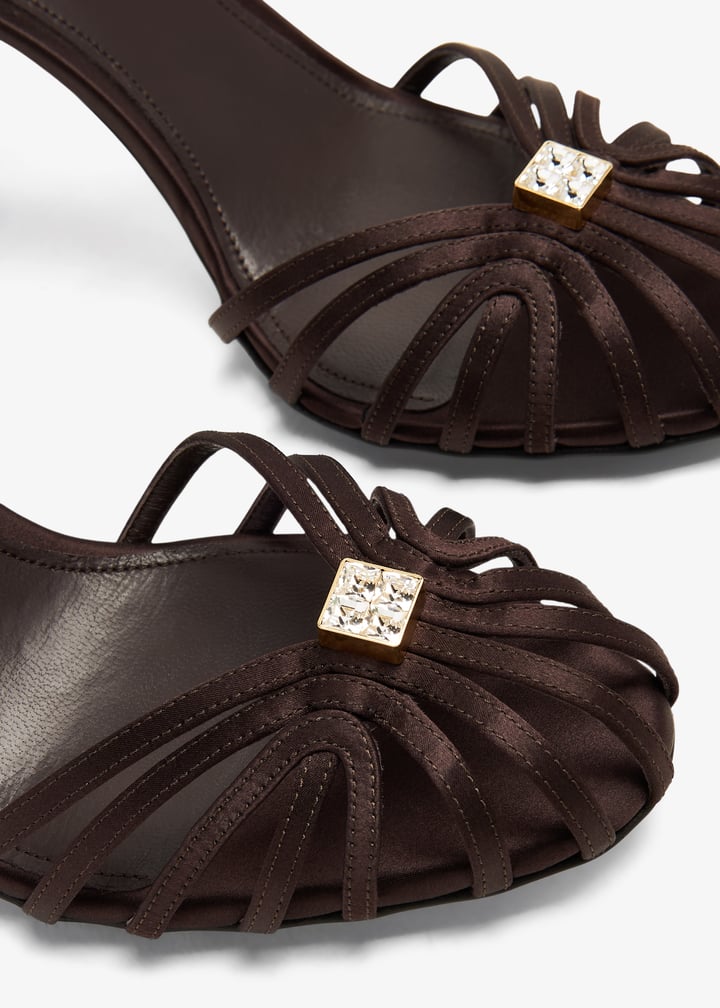 Alevì Milano Kida Blog sandals for Women - Brown in UAE Alevì Milano Kida Blog sandals for Women - Brown in UAE