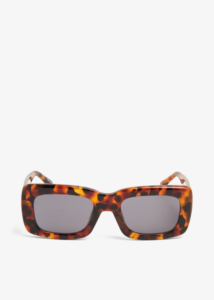 Linda Farrow x The Attico Marfa sunglasses for Women - Brown