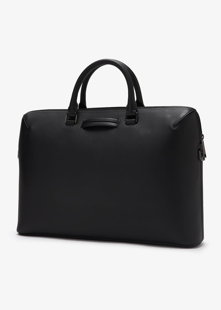 ZEGNA Leather business bag for Men - Black in UAE | Level Shoes