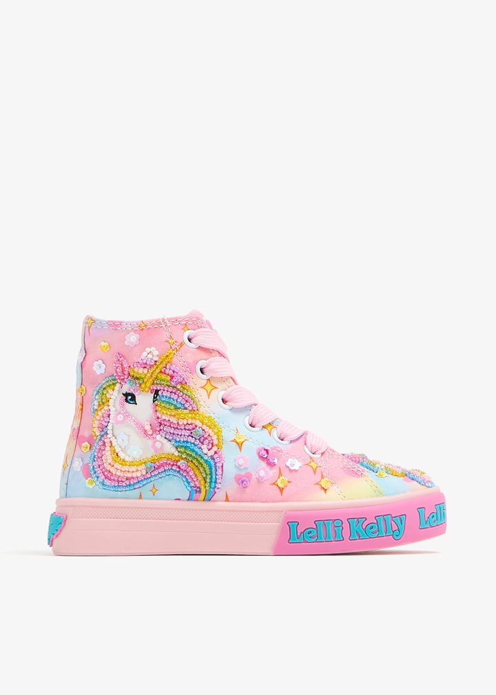 Lelli Kelly Unicorn sneakers for Girl Pink in UAE Level Shoes