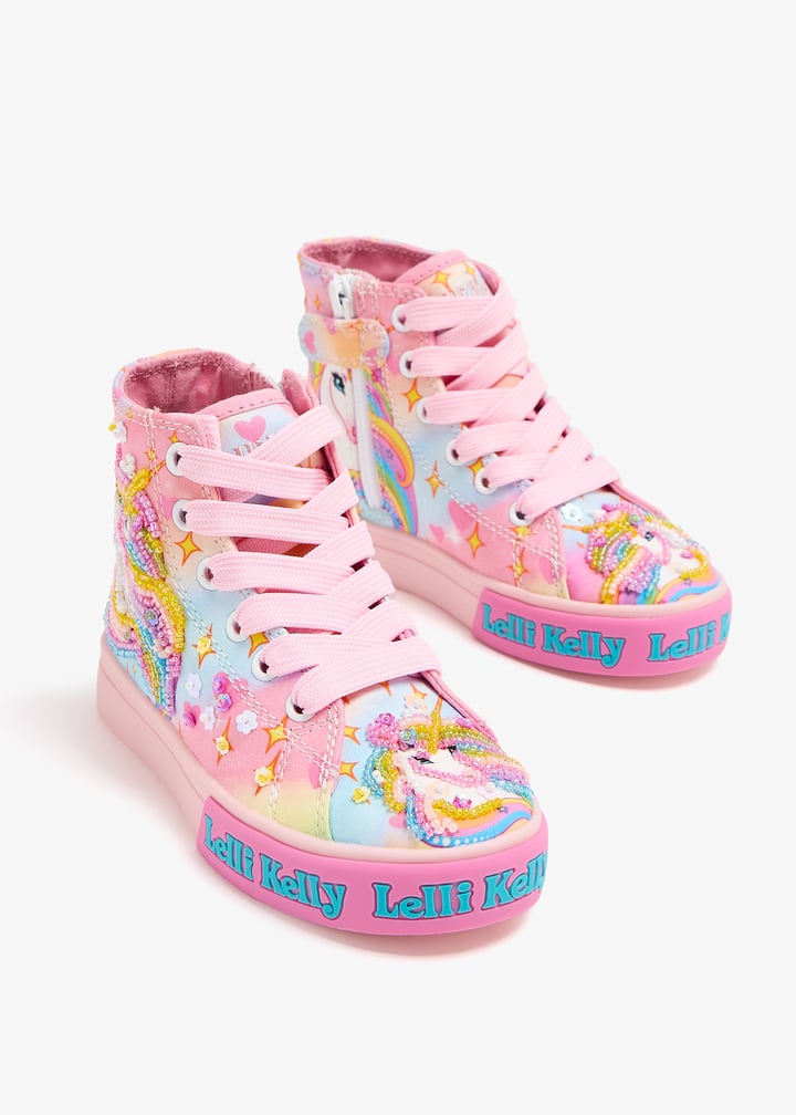 Lelli Kelly Unicorn sneakers for Girl Pink in UAE Level Shoes