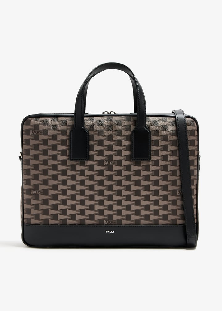 Bally Pennant briefcase for Men - Brown in UAE | Level Shoes