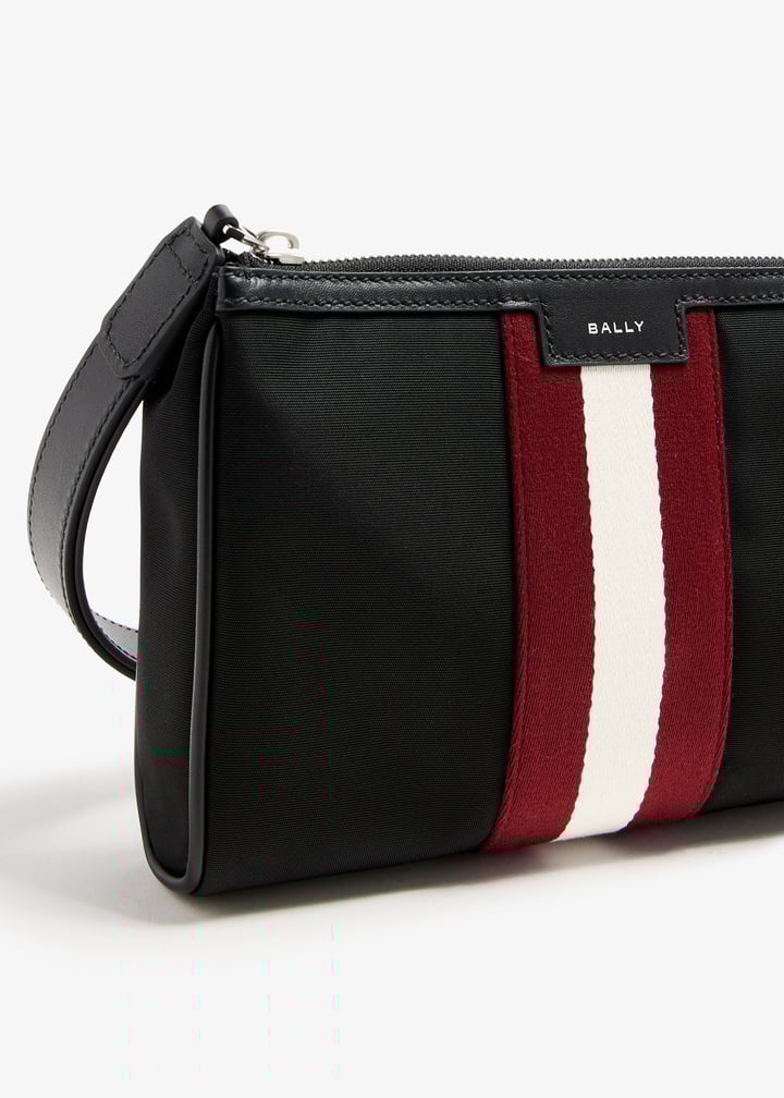 Bally Code clutch for Men - Black in UAE | Level Shoes