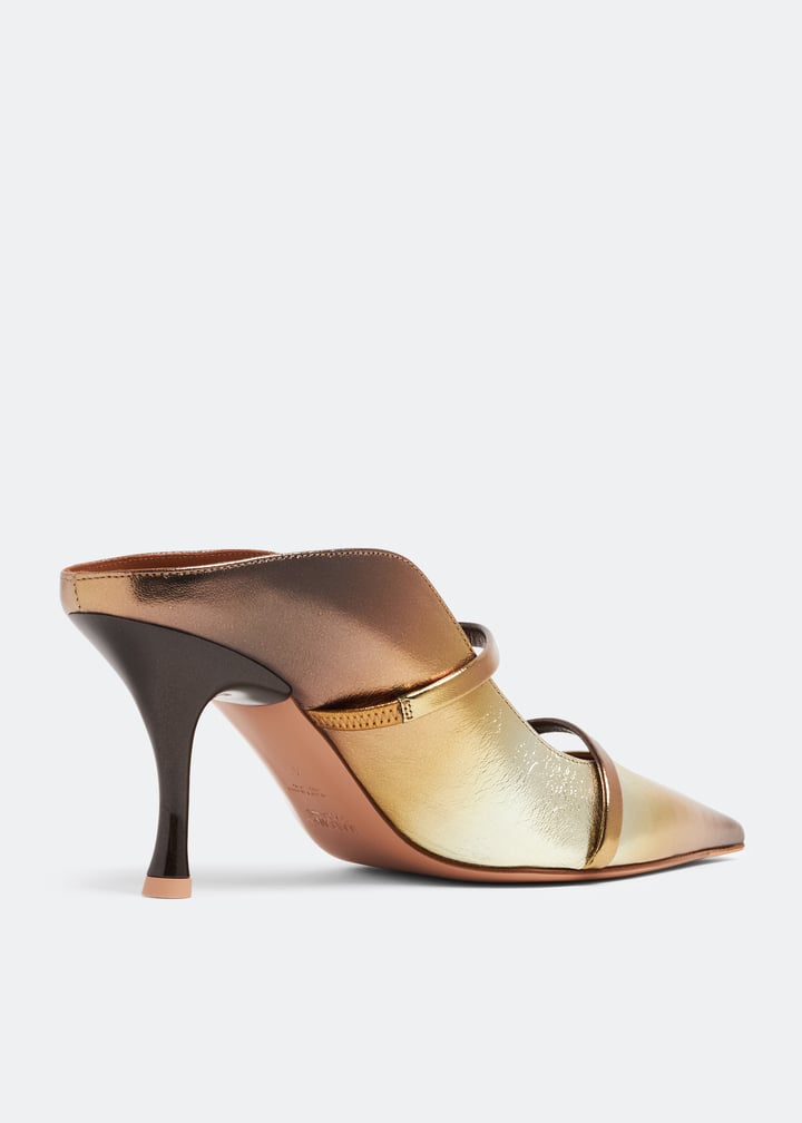 Malone Souliers Mamie 70 mules for Women - Metallic in UAE
